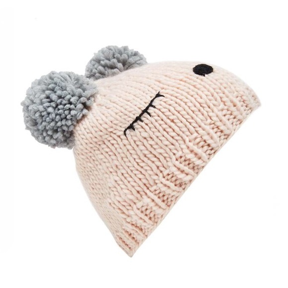 [FOREVER 21] Sleep Face Pompom Beanie - Picture 4 of 6